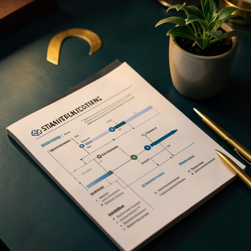A startup business plan with a financial system blueprint